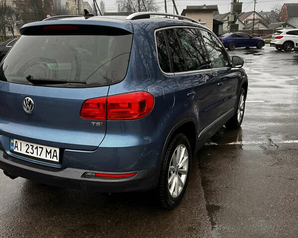 Синий Фольксваген Тигуан, объемом двигателя 1.98 л и пробегом 174 тыс. км за 12900 $, фото 2 на Automoto.ua