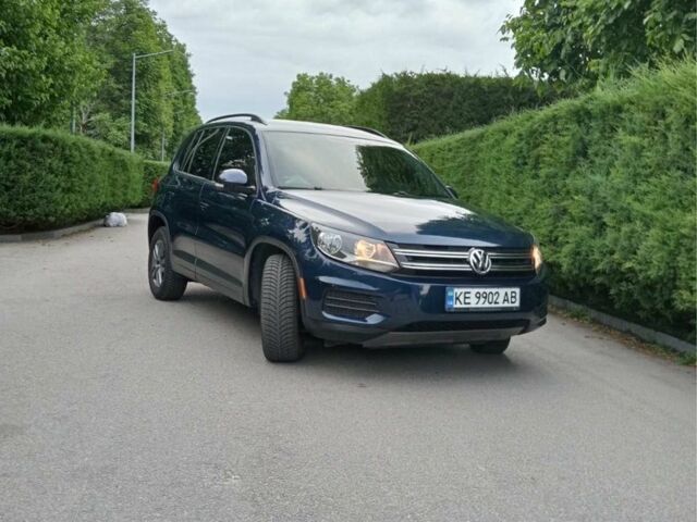 Синий Фольксваген Тигуан, объемом двигателя 2 л и пробегом 66 тыс. км за 12200 $, фото 1 на Automoto.ua