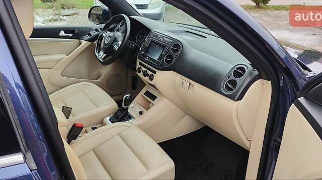 Синий Фольксваген Тигуан, объемом двигателя 2 л и пробегом 129 тыс. км за 12700 $, фото 48 на Automoto.ua