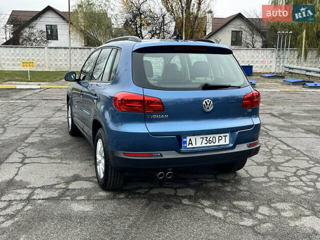 Синий Фольксваген Тигуан, объемом двигателя 1.98 л и пробегом 90 тыс. км за 13000 $, фото 23 на Automoto.ua