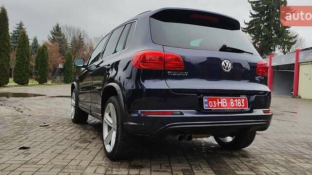 Синий Фольксваген Тигуан, объемом двигателя 2 л и пробегом 129 тыс. км за 12700 $, фото 27 на Automoto.ua