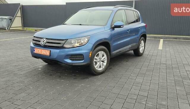 Синий Фольксваген Тигуан, объемом двигателя 1.98 л и пробегом 188 тыс. км за 12600 $, фото 2 на Automoto.ua