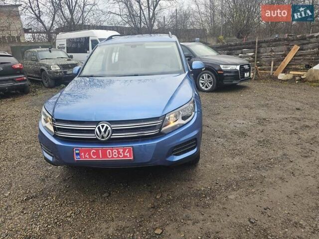 Синий Фольксваген Тигуан, объемом двигателя 2 л и пробегом 152 тыс. км за 10700 $, фото 3 на Automoto.ua