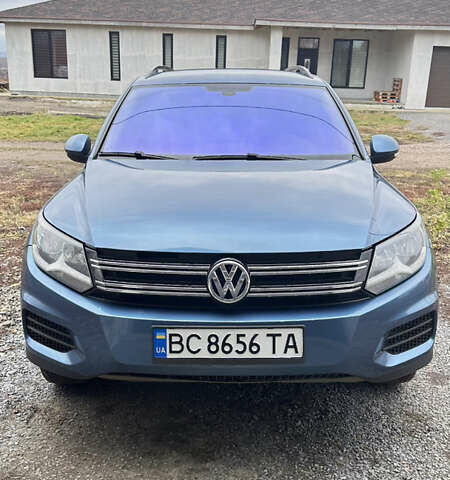 Синій Фольксваген Тігуан, об'ємом двигуна 1.98 л та пробігом 128 тис. км за 14300 $, фото 1 на Automoto.ua