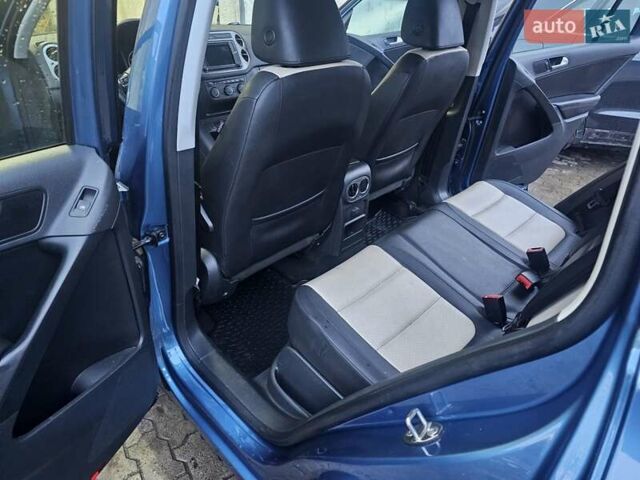 Синий Фольксваген Тигуан, объемом двигателя 2 л и пробегом 152 тыс. км за 10700 $, фото 33 на Automoto.ua