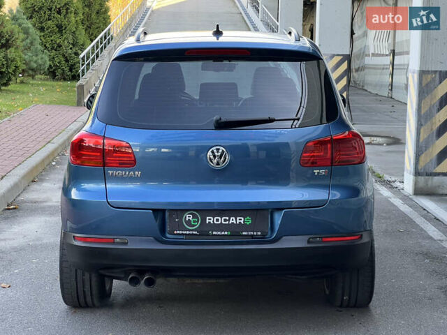 Синий Фольксваген Тигуан, объемом двигателя 1.98 л и пробегом 136 тыс. км за 14500 $, фото 12 на Automoto.ua