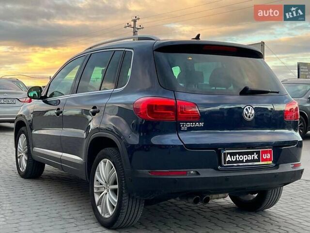 Синий Фольксваген Тигуан, объемом двигателя 2 л и пробегом 191 тыс. км за 14490 $, фото 6 на Automoto.ua