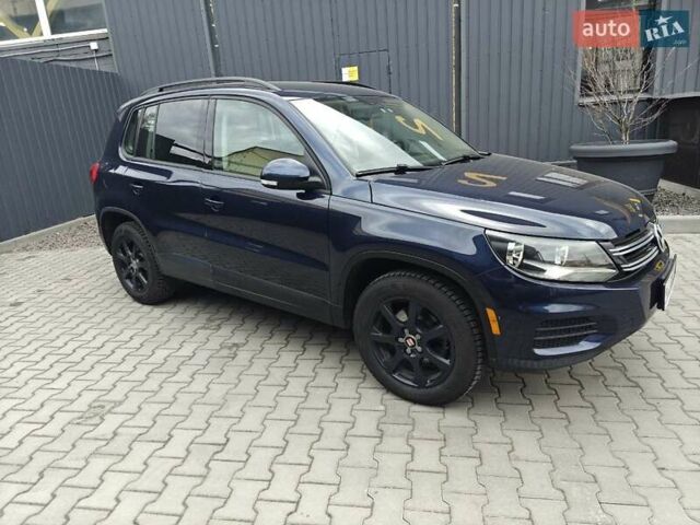 Синий Фольксваген Тигуан, объемом двигателя 1.98 л и пробегом 95 тыс. км за 12500 $, фото 3 на Automoto.ua