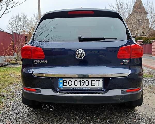 Синий Фольксваген Тигуан, объемом двигателя 1.98 л и пробегом 194 тыс. км за 14500 $, фото 2 на Automoto.ua