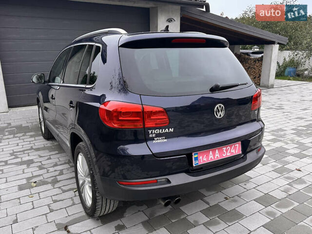Синий Фольксваген Тигуан, объемом двигателя 1.98 л и пробегом 167 тыс. км за 14300 $, фото 17 на Automoto.ua