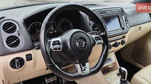 Синий Фольксваген Тигуан, объемом двигателя 2 л и пробегом 129 тыс. км за 12700 $, фото 44 на Automoto.ua