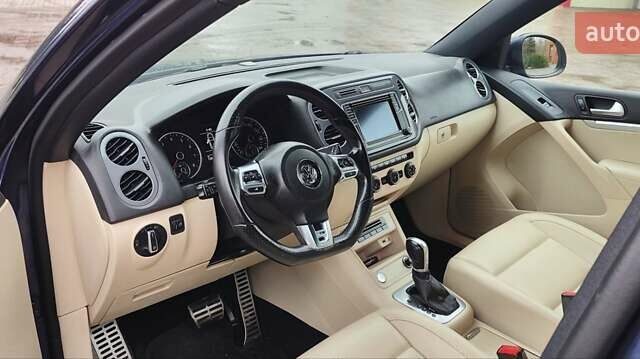 Синий Фольксваген Тигуан, объемом двигателя 2 л и пробегом 129 тыс. км за 12700 $, фото 36 на Automoto.ua