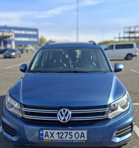 Синий Фольксваген Тигуан, объемом двигателя 1.98 л и пробегом 104 тыс. км за 13500 $, фото 1 на Automoto.ua