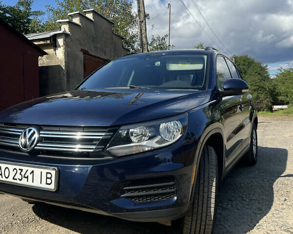 Синий Фольксваген Тигуан, объемом двигателя 1.98 л и пробегом 212 тыс. км за 13200 $, фото 1 на Automoto.ua