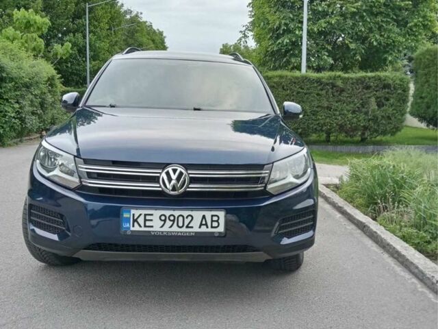 Синий Фольксваген Тигуан, объемом двигателя 2 л и пробегом 66 тыс. км за 12200 $, фото 2 на Automoto.ua