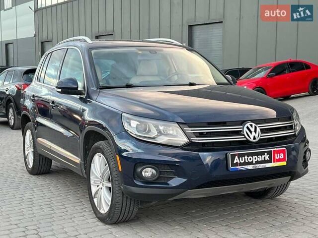 Синий Фольксваген Тигуан, объемом двигателя 2 л и пробегом 191 тыс. км за 14490 $, фото 2 на Automoto.ua