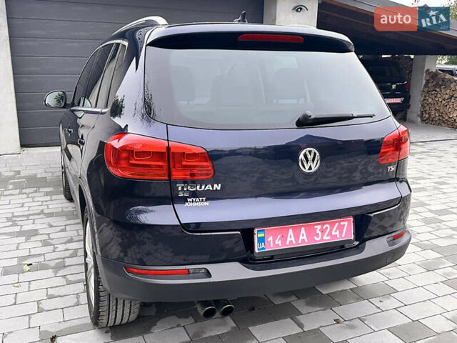 Синий Фольксваген Тигуан, объемом двигателя 1.98 л и пробегом 167 тыс. км за 14300 $, фото 16 на Automoto.ua