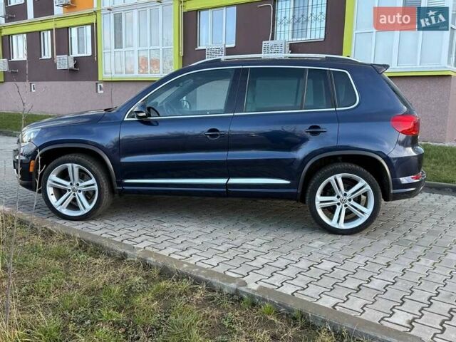 Синий Фольксваген Тигуан, объемом двигателя 2 л и пробегом 129 тыс. км за 14100 $, фото 11 на Automoto.ua