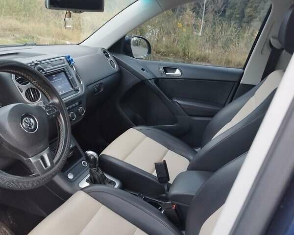 Синій Фольксваген Тігуан, об'ємом двигуна 1.98 л та пробігом 194 тис. км за 11100 $, фото 4 на Automoto.ua