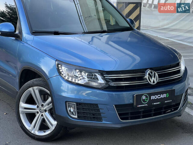 Синий Фольксваген Тигуан, объемом двигателя 1.98 л и пробегом 136 тыс. км за 14500 $, фото 25 на Automoto.ua