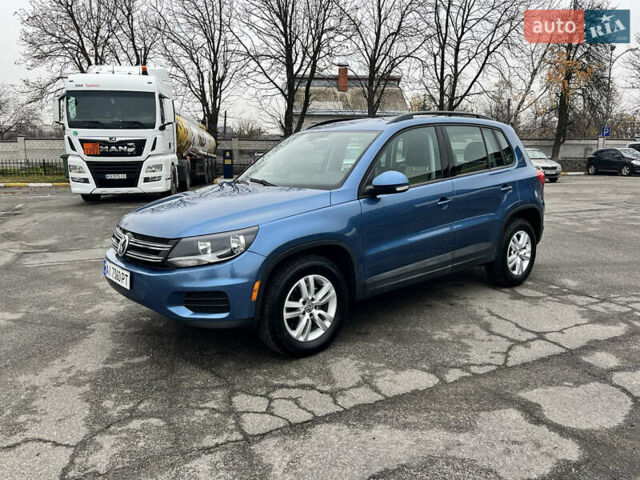 Синий Фольксваген Тигуан, объемом двигателя 1.98 л и пробегом 90 тыс. км за 13000 $, фото 1 на Automoto.ua