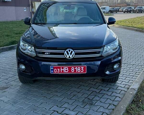 Синий Фольксваген Тигуан, объемом двигателя 2 л и пробегом 129 тыс. км за 14100 $, фото 15 на Automoto.ua
