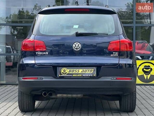 Синій Фольксваген Тігуан, об'ємом двигуна 2 л та пробігом 129 тис. км за 14500 $, фото 4 на Automoto.ua