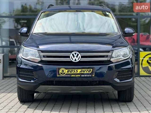 Синій Фольксваген Тігуан, об'ємом двигуна 2 л та пробігом 129 тис. км за 14500 $, фото 1 на Automoto.ua
