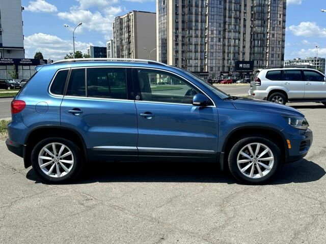 Синий Фольксваген Тигуан, объемом двигателя 2 л и пробегом 80 тыс. км за 14500 $, фото 3 на Automoto.ua