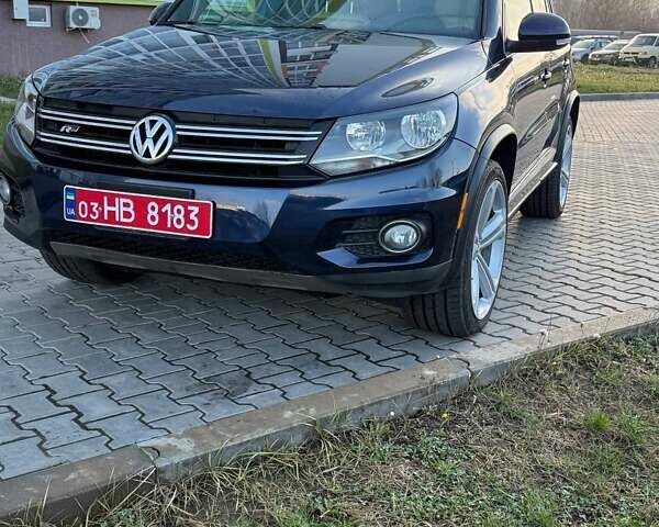 Синий Фольксваген Тигуан, объемом двигателя 2 л и пробегом 129 тыс. км за 14100 $, фото 13 на Automoto.ua