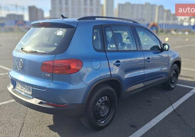 Синий Фольксваген Тигуан, объемом двигателя 1.98 л и пробегом 104 тыс. км за 13500 $, фото 2 на Automoto.ua