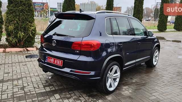 Синий Фольксваген Тигуан, объемом двигателя 2 л и пробегом 129 тыс. км за 12700 $, фото 22 на Automoto.ua