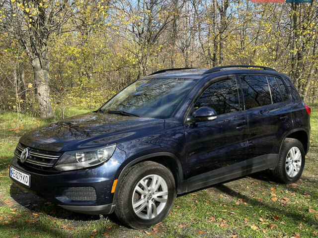 Синий Фольксваген Тигуан, объемом двигателя 1.98 л и пробегом 159 тыс. км за 13500 $, фото 1 на Automoto.ua