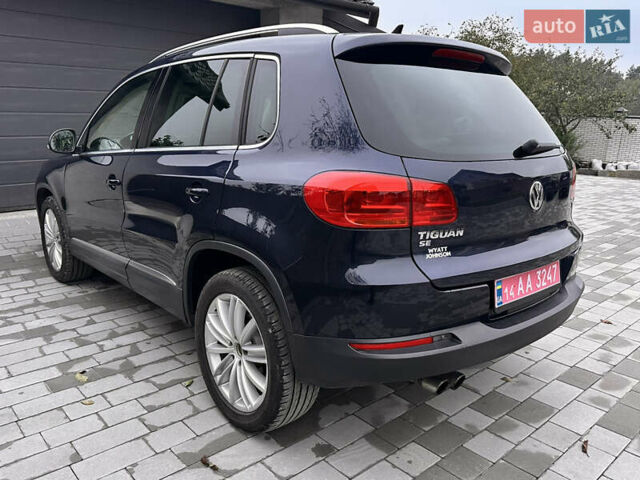 Синий Фольксваген Тигуан, объемом двигателя 1.98 л и пробегом 167 тыс. км за 14300 $, фото 20 на Automoto.ua