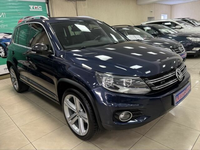 Синий Фольксваген Тигуан, объемом двигателя 2 л и пробегом 70 тыс. км за 16000 $, фото 6 на Automoto.ua