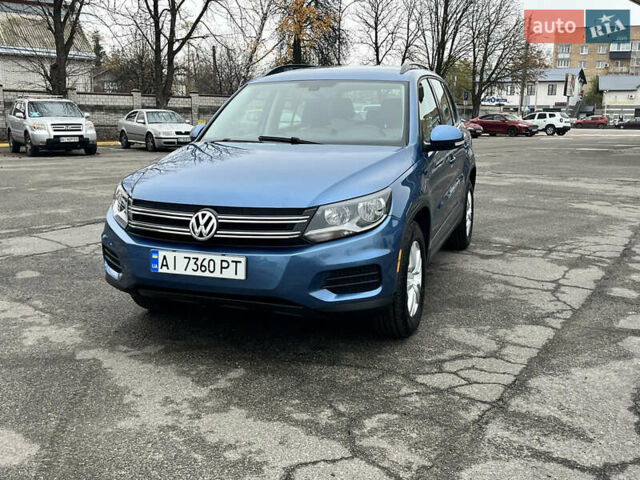 Синий Фольксваген Тигуан, объемом двигателя 1.98 л и пробегом 90 тыс. км за 13000 $, фото 10 на Automoto.ua