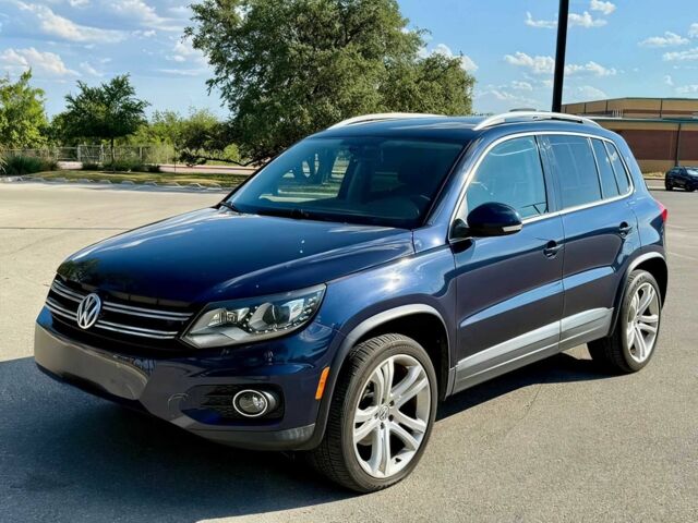 Синий Фольксваген Тигуан, объемом двигателя 2 л и пробегом 78 тыс. км за 13400 $, фото 2 на Automoto.ua