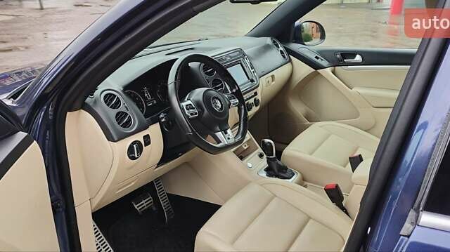 Синий Фольксваген Тигуан, объемом двигателя 2 л и пробегом 129 тыс. км за 12700 $, фото 37 на Automoto.ua