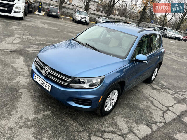 Синий Фольксваген Тигуан, объемом двигателя 1.98 л и пробегом 90 тыс. км за 13000 $, фото 9 на Automoto.ua