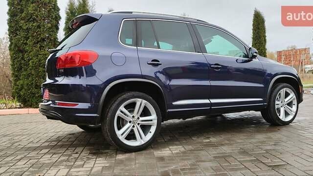 Синий Фольксваген Тигуан, объемом двигателя 2 л и пробегом 129 тыс. км за 12700 $, фото 19 на Automoto.ua