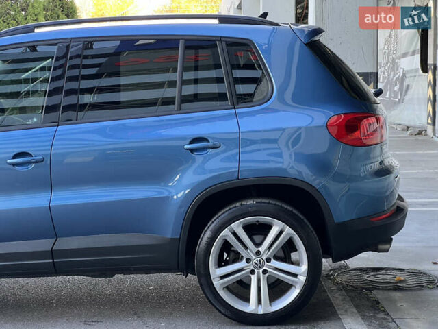 Синий Фольксваген Тигуан, объемом двигателя 1.98 л и пробегом 136 тыс. км за 14500 $, фото 24 на Automoto.ua