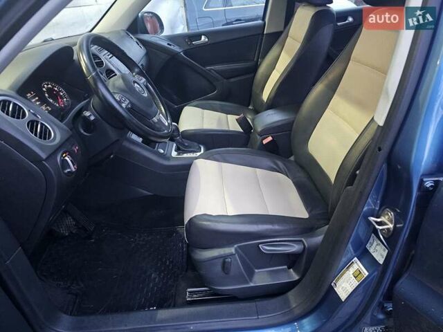 Синий Фольксваген Тигуан, объемом двигателя 2 л и пробегом 152 тыс. км за 10700 $, фото 16 на Automoto.ua