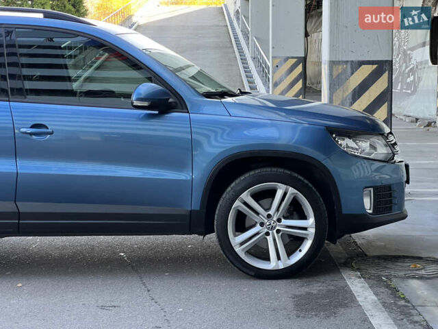 Синий Фольксваген Тигуан, объемом двигателя 1.98 л и пробегом 136 тыс. км за 14500 $, фото 11 на Automoto.ua