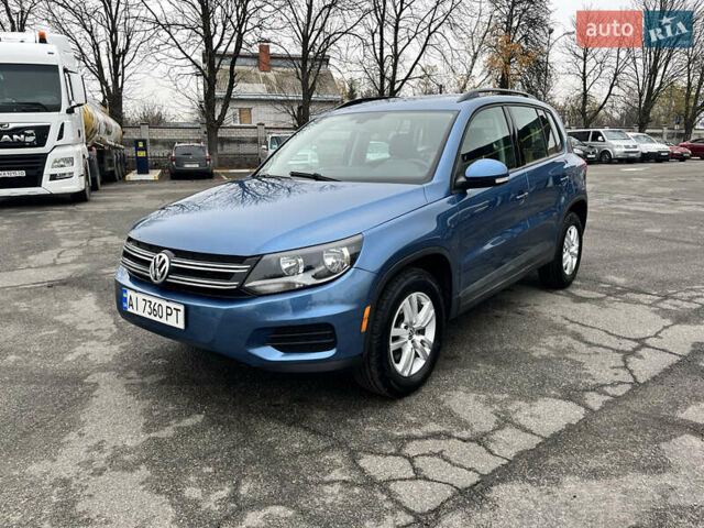Синий Фольксваген Тигуан, объемом двигателя 1.98 л и пробегом 90 тыс. км за 13000 $, фото 7 на Automoto.ua