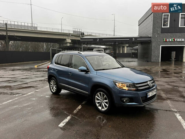 Синий Фольксваген Тигуан, объемом двигателя 1.98 л и пробегом 174 тыс. км за 12900 $, фото 1 на Automoto.ua