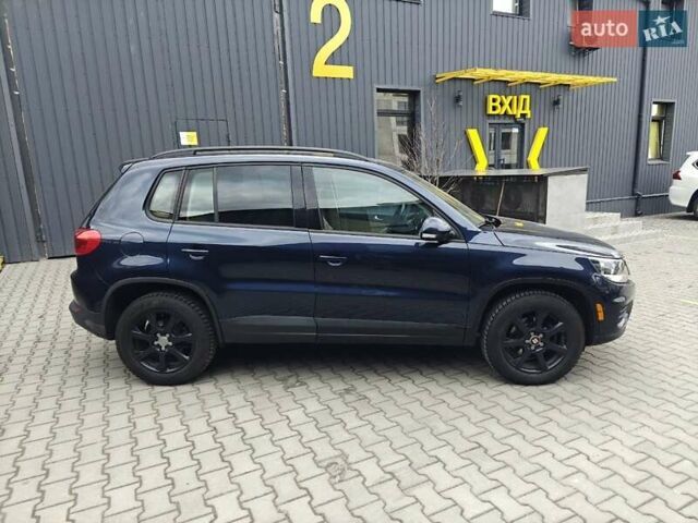 Синий Фольксваген Тигуан, объемом двигателя 1.98 л и пробегом 95 тыс. км за 12500 $, фото 4 на Automoto.ua