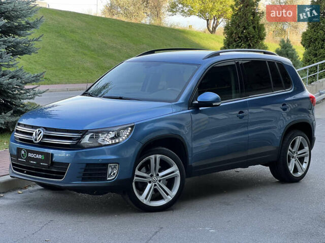 Синий Фольксваген Тигуан, объемом двигателя 1.98 л и пробегом 136 тыс. км за 14500 $, фото 7 на Automoto.ua