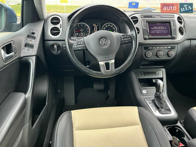 Синий Фольксваген Тигуан, объемом двигателя 1.98 л и пробегом 90 тыс. км за 13000 $, фото 36 на Automoto.ua