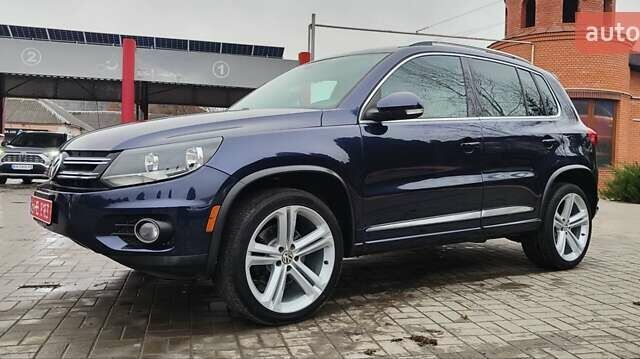 Синий Фольксваген Тигуан, объемом двигателя 2 л и пробегом 129 тыс. км за 12700 $, фото 17 на Automoto.ua