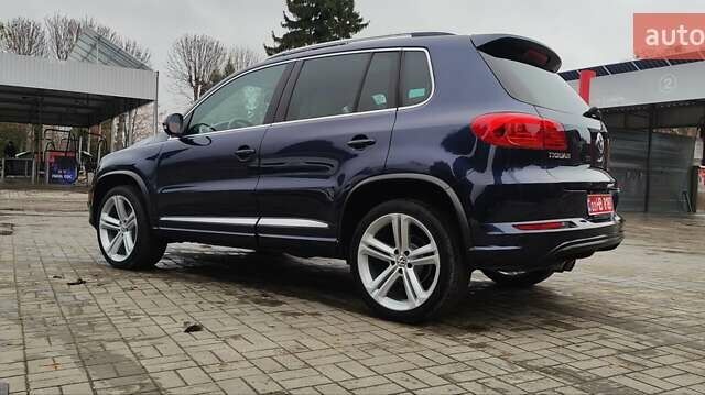 Синий Фольксваген Тигуан, объемом двигателя 2 л и пробегом 129 тыс. км за 12700 $, фото 20 на Automoto.ua